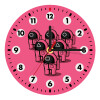 Wooden wall clock (20cm)