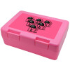Children's cookie container PINK 185x128x65mm (BPA free plastic)