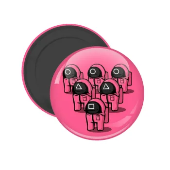 The squid game among us, Μαγνητάκι ψυγείου στρογγυλό διάστασης 5cm