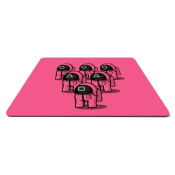 The squid game among us, Mousepad rect 27x19cm