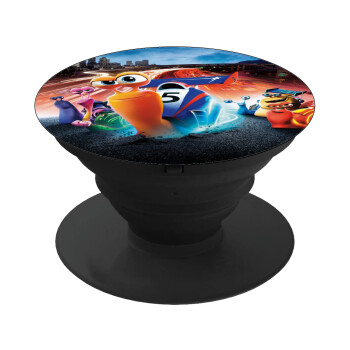 Turbo, Phone Holders Stand  Black Hand-held Mobile Phone Holder