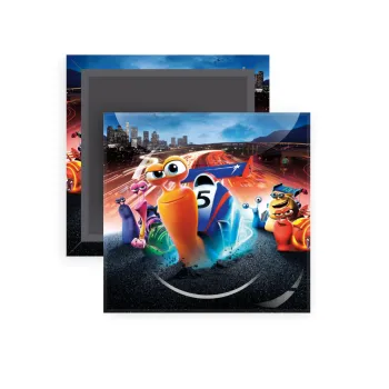 Turbo, Μαγνητάκι ψυγείου τετράγωνο διάστασης 5x5cm