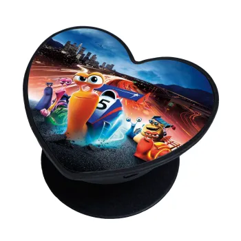 Turbo, Phone Holders Stand  καρδιά Μαύρο Βάση Στήριξης Κινητού στο Χέρι