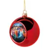 Christmas tree ball Red 8cm