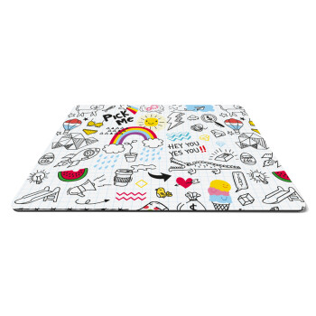 Doodle kids, Mousepad ορθογώνιο 27x19cm