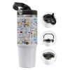 30oz stainless Steel Tumbler with Handle