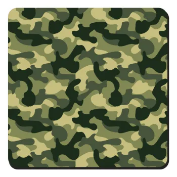 Army, Τετράγωνο μαγνητάκι ξύλινο 9x9cm