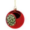 Christmas tree ball Red 8cm