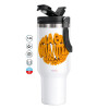 Mega Tumbler με καπάκι, διπλού τοιχώματος (θερμό) 1,2L