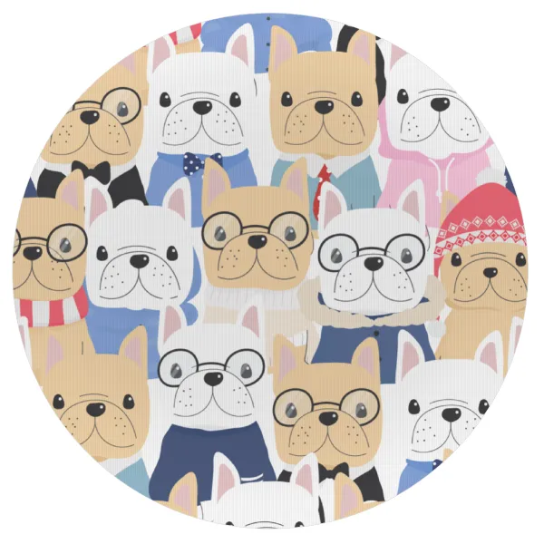 Σκύλοι — Mousepad Round 20cm