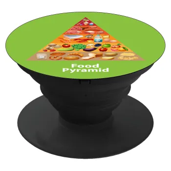 Διατροφική πυραμίδα, Phone Holders Stand  Μαύρο Βάση Στήριξης Κινητού στο Χέρι