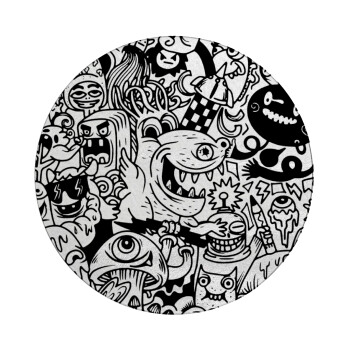 Τερατάκια, Επιφάνεια κοπής γυάλινη στρογγυλή (30cm)