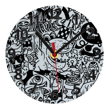 Τερατάκια, Ρολόι τοίχου γυάλινο (20cm)