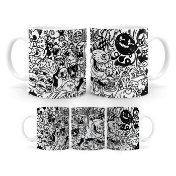 Τερατάκια, Ceramic coffee mug, 330ml (1pcs)