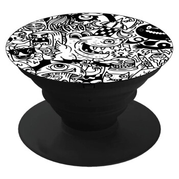 Τερατάκια, Phone Holders Stand  Black Hand-held Mobile Phone Holder