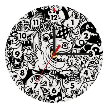 Τερατάκια, Ρολόι τοίχου ξύλινο (20cm)