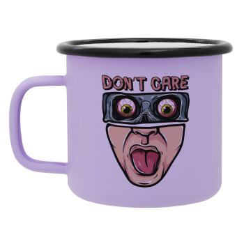 Don't Care, Κούπα Μεταλλική εμαγιέ ΜΑΤ Light Pastel Purple 360ml