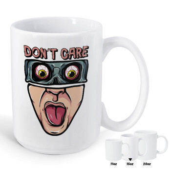Don't Care, Κούπα Mega, κεραμική, 450ml