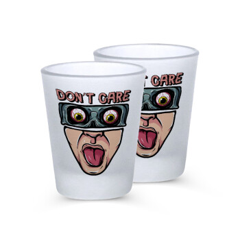 Don't Care, Σφηνοπότηρα γυάλινα 45ml του πάγου (2 τεμάχια)