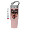 Pink color, 890ml (30oz) stainless Steel Tumbler with Handle