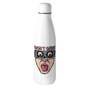 Don't Care, Metal mug thermos (Stainless steel), 500ml