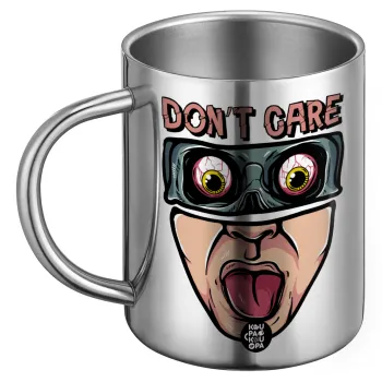 Don't Care, Ανοξείδωτη Μεταλλική Κούπα 450ml - Διπλού Τοιχώματος
