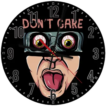 Don't Care, Ρολόι τοίχου ξύλινο (30cm)