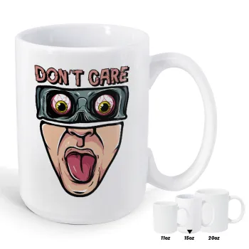 Don't Care, Κούπα Mega, κεραμική, 450ml