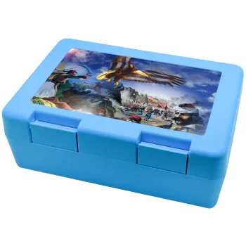 25η Μαρτίου 1821 Εθνική Επέτειος, Children's cookie container LIGHT BLUE 185x128x65mm (BPA free plastic)