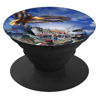 25η Μαρτίου 1821 Εθνική Επέτειος, Phone Holders Stand  Black Hand-held Mobile Phone Holder