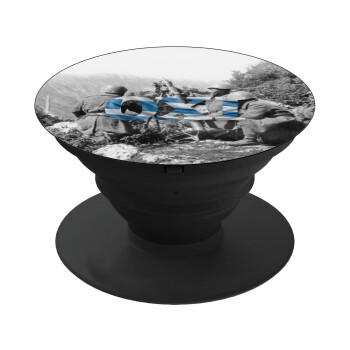 28η οκτωβρίου 1940, Phone Holders Stand  Black Hand-held Mobile Phone Holder