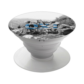 28η οκτωβρίου 1940, Phone Holders Stand  White Hand-held Mobile Phone Holder