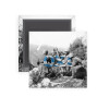 Μαγνητάκι ψυγείου τετράγωνο διάστασης 5x5cm
