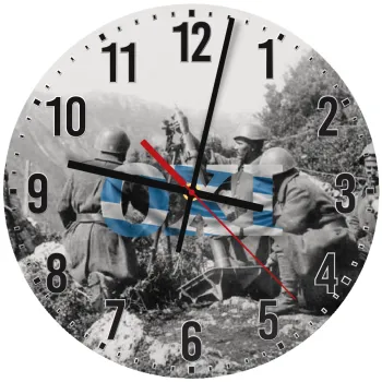 28η οκτωβρίου 1940, Ρολόι τοίχου ξύλινο (30cm)