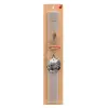 Easter Set, wooden keychain & scented Easter candle flat (30cm) (GRAY)