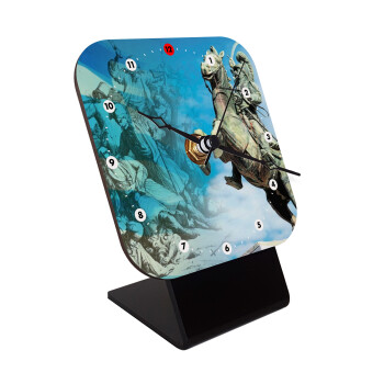 25η Μαρτίου 1821, Επιτραπέζιο ρολόι ξύλινο με δείκτες (10cm)