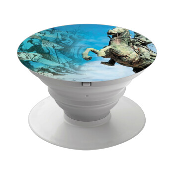 25η Μαρτίου 1821, Phone Holders Stand  White Hand-held Mobile Phone Holder