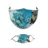 Μάσκα υφασμάτινη παιδική πολλαπλών στρώσεων με υποδοχή φίλτρου