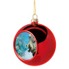 Christmas tree ball Red 8cm