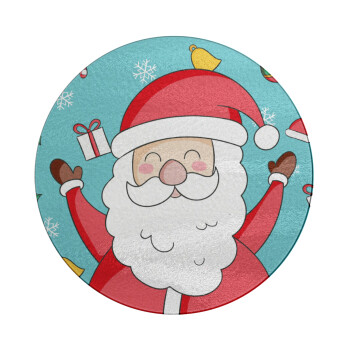 Santa Claus gifts, Επιφάνεια κοπής γυάλινη στρογγυλή (30cm)