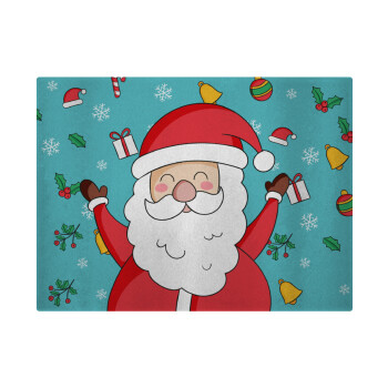 Santa Claus gifts, Επιφάνεια κοπής γυάλινη (38x28cm)