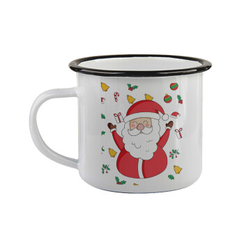 Santa Claus gifts, Κούπα εμαγιέ με μαύρο χείλος 360ml