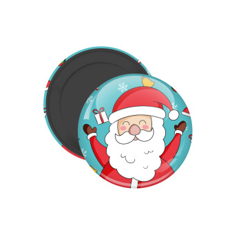 Santa Claus gifts, Μαγνητάκι ψυγείου στρογγυλό διάστασης 5cm