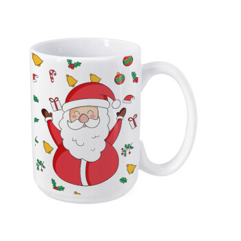 Santa Claus gifts, Κούπα Mega, κεραμική, 450ml