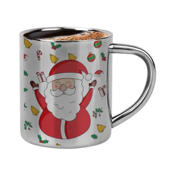 Santa Claus gifts, Κουπάκι μεταλλικό διπλού τοιχώματος για espresso (220ml)
