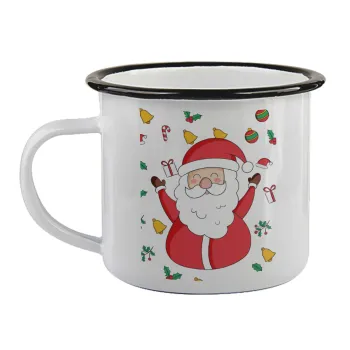 Santa Claus gifts, Κούπα εμαγιέ με μαύρο χείλος 360ml