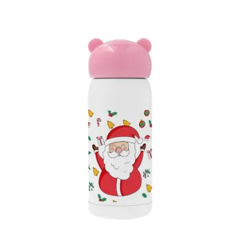 Santa Claus gifts, Ροζ ανοξείδωτο παγούρι θερμό (Stainless steel), 320ml