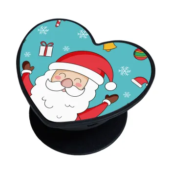 Santa Claus gifts, Phone Holders Stand  καρδιά Μαύρο Βάση Στήριξης Κινητού στο Χέρι