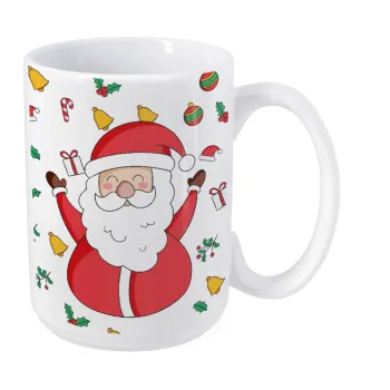 Santa Claus gifts, Κούπα Mega, κεραμική, 450ml