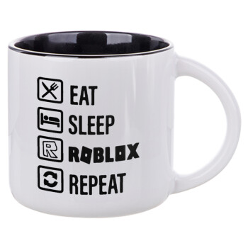 Eat, Sleep, Roblox, Repeat, Κούπα κεραμική 400ml